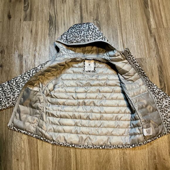 GAP KIDS GIRLS COLDCONTROL LIGHTWEIGHT PUFFER Jacket Quilted Coat SIZE Medium - Picture 3 of 9